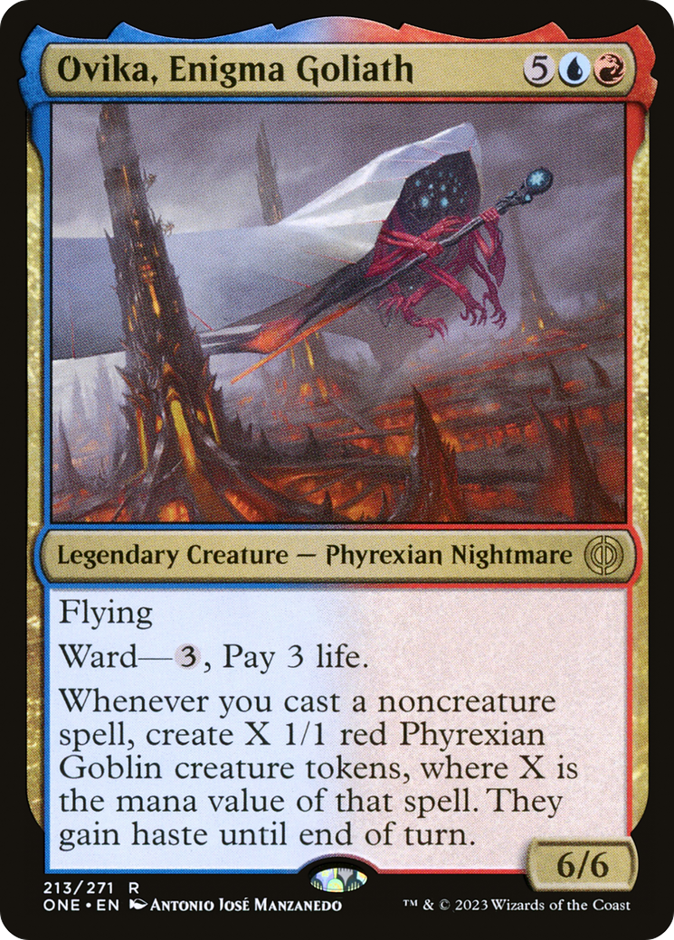 Ovika, Enigma Goliath [Phyrexia: All Will Be One] - Magic: The Gathering - Card Brawlers | Quebec | Canada |