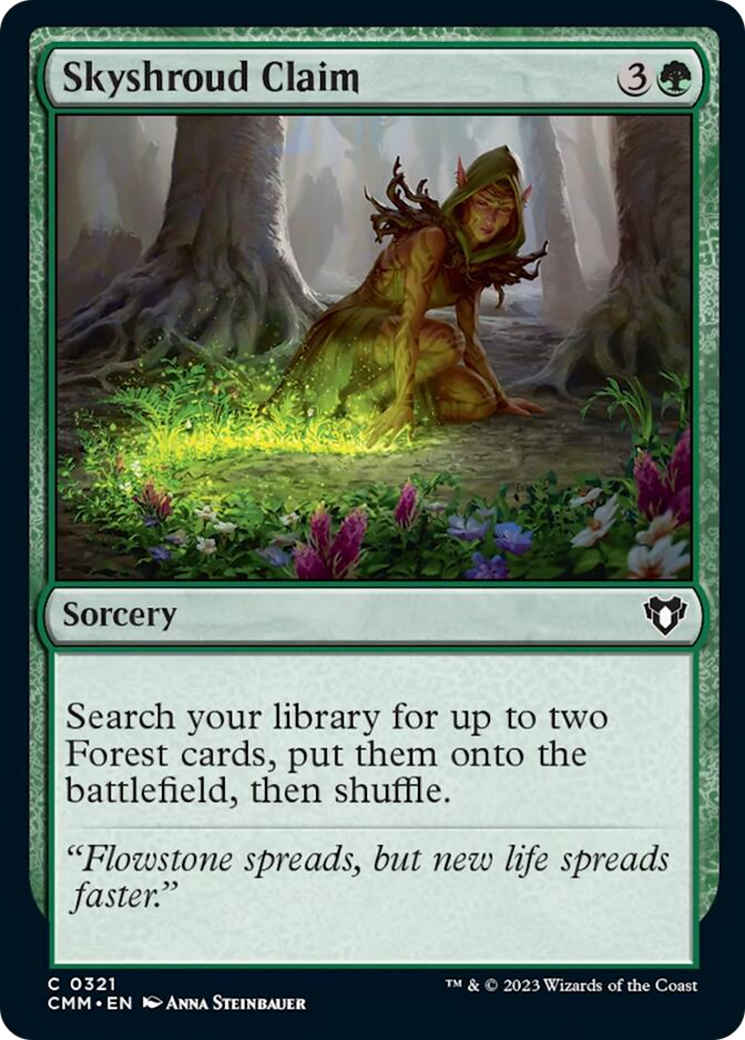 Skyshroud Claim [Commander Masters] - Magic: The Gathering - Card Brawlers | Quebec | Canada |