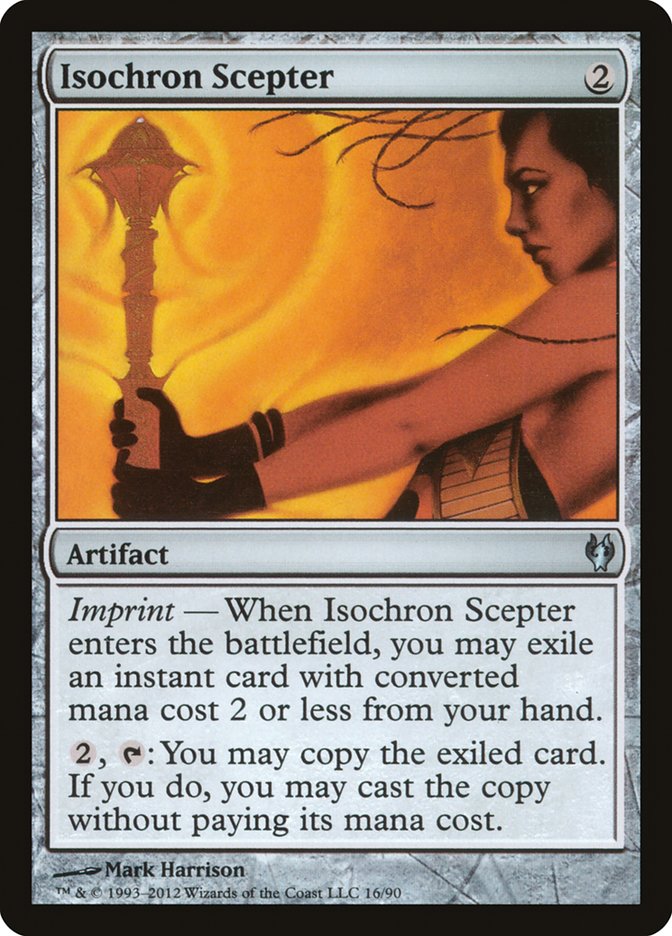 Isochron Scepter [Duel Decks: Izzet vs. Golgari] - Magic: The Gathering - Card Brawlers | Quebec | Canada |