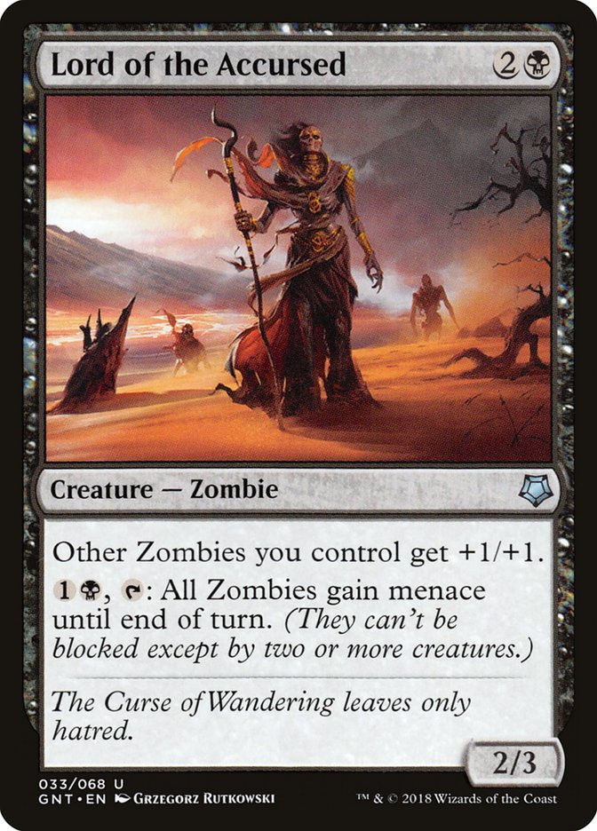 Lord of the Accursed [Game Night 2018] - Magic: The Gathering - Card Brawlers | Quebec | Canada |