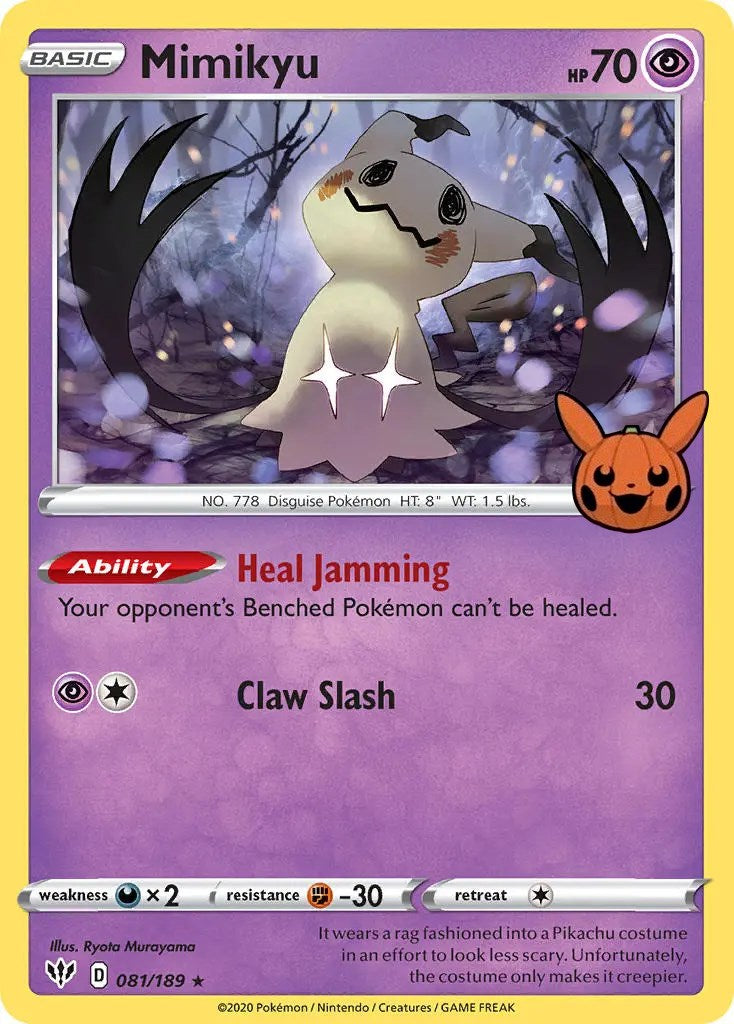 Mimikyu (081/189) [Trick or Trade] - Pokémon - Card Brawlers | Quebec | Canada |