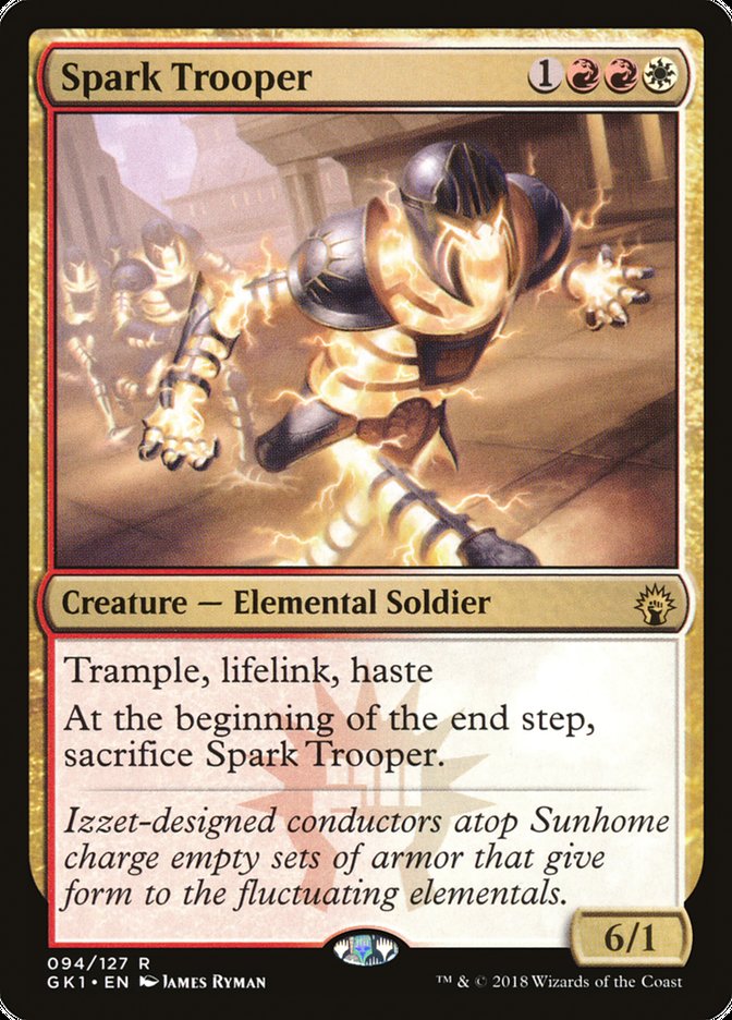 Spark Trooper [Guilds of Ravnica Guild Kit] - Magic: The Gathering - Card Brawlers | Quebec | Canada |