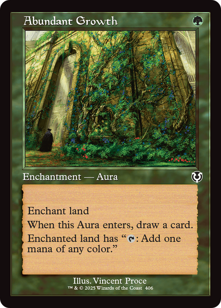 Abundant Growth (Retro Frame) [Innistrad Remastered] - Magic: The Gathering - Card Brawlers | Quebec | Canada |