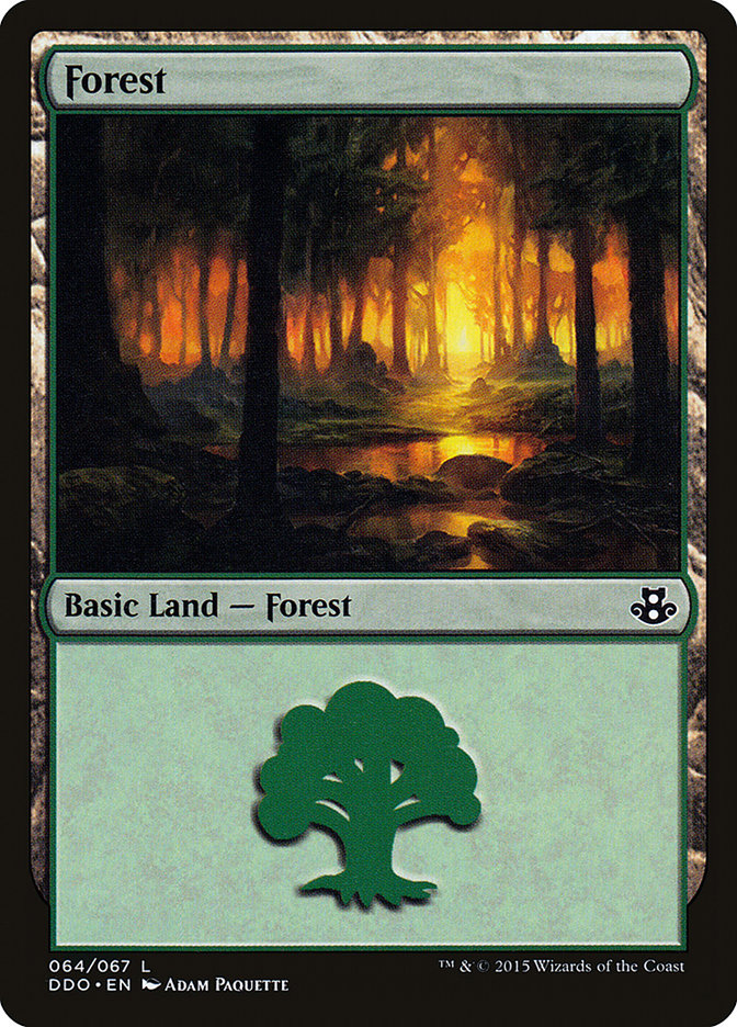 Forest (64) [Duel Decks: Elspeth vs. Kiora] - Magic: The Gathering - Card Brawlers | Quebec | Canada |