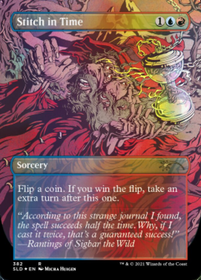 Stitch in Time // Stitch in Time (Borderless) [Secret Lair Drop Series] - Magic: The Gathering - Card Brawlers | Quebec | Canada |