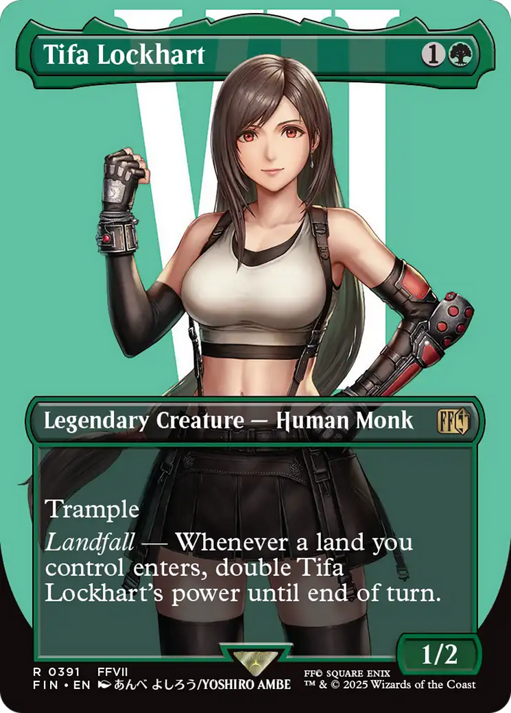 Tifa Lockhart (Borderless) [FINAL FANTASY] - Magic: The Gathering - Card Brawlers | Quebec | Canada |