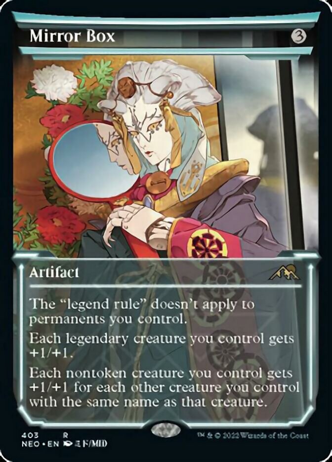 Mirror Box (Showcase Soft Glow) [Kamigawa: Neon Dynasty] - Magic: The Gathering - Card Brawlers | Quebec | Canada |