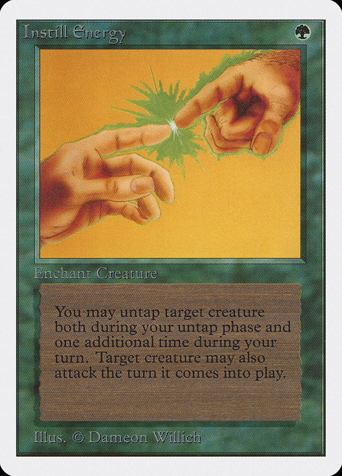 Instill Energy [Unlimited Edition] - Magic: The Gathering - Card Brawlers | Quebec | Canada |