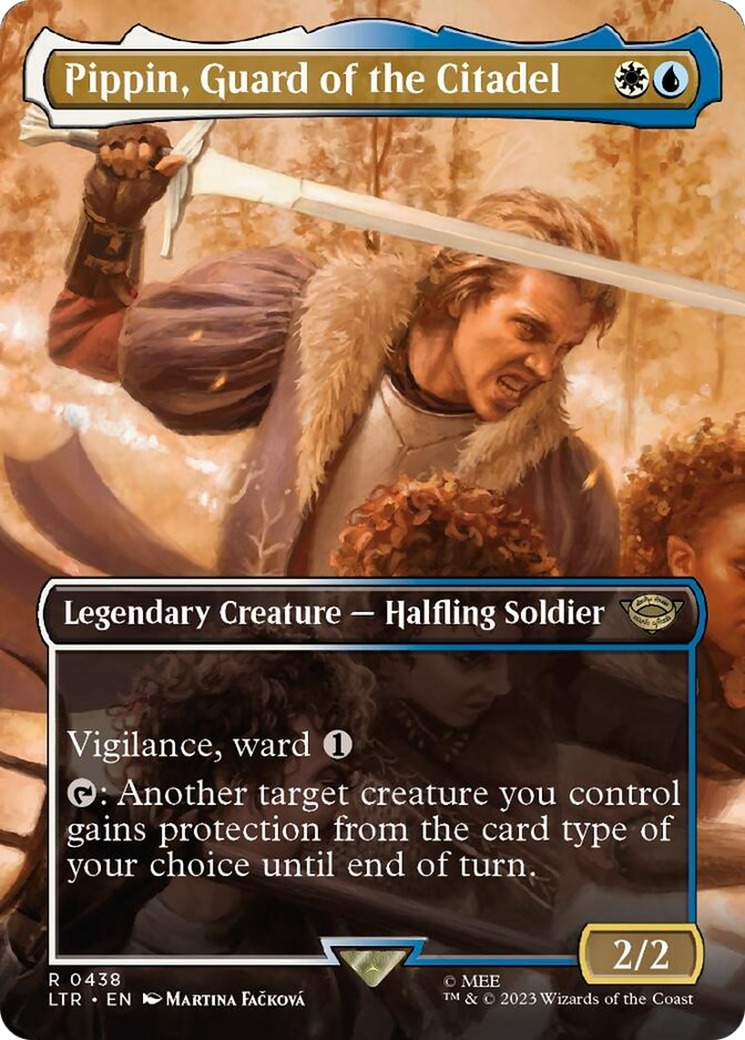 Pippin, Guard of the Citadel (Borderless Alternate Art) [The Lord of the Rings: Tales of Middle-Earth] - Magic: The Gathering - Card Brawlers | Quebec | Canada |