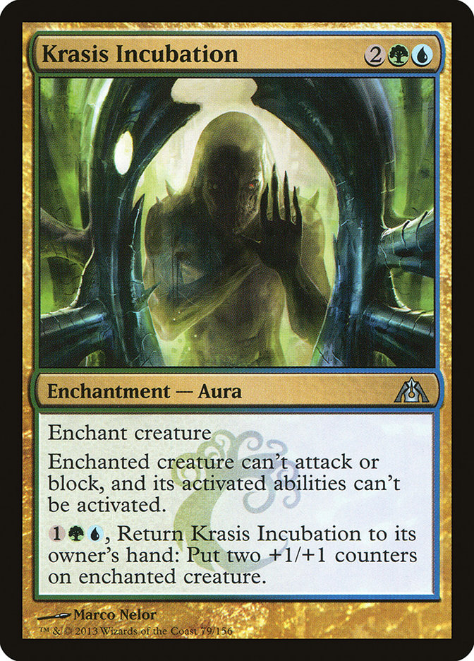 Krasis Incubation [Dragon's Maze] - Magic: The Gathering - Card Brawlers | Quebec | Canada |