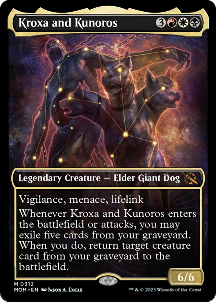 Kroxa and Kunoros (Showcase Planar Booster Fun) [March of the Machine] - Magic: The Gathering - Card Brawlers | Quebec | Canada |