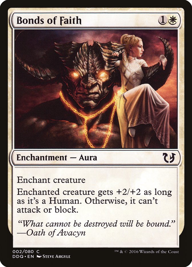 Bonds of Faith [Duel Decks: Blessed vs. Cursed] - Magic: The Gathering - Card Brawlers | Quebec | Canada |