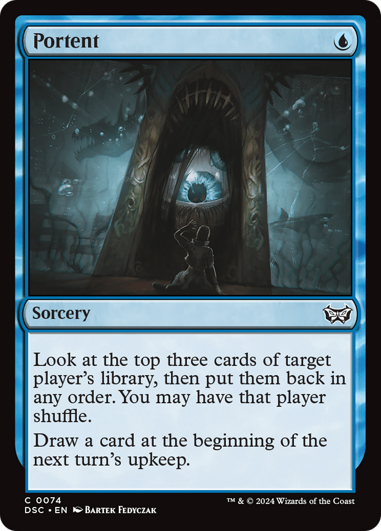 Portent [Duskmourn: House of Horror Commander] - Magic: The Gathering - Card Brawlers | Quebec | Canada |