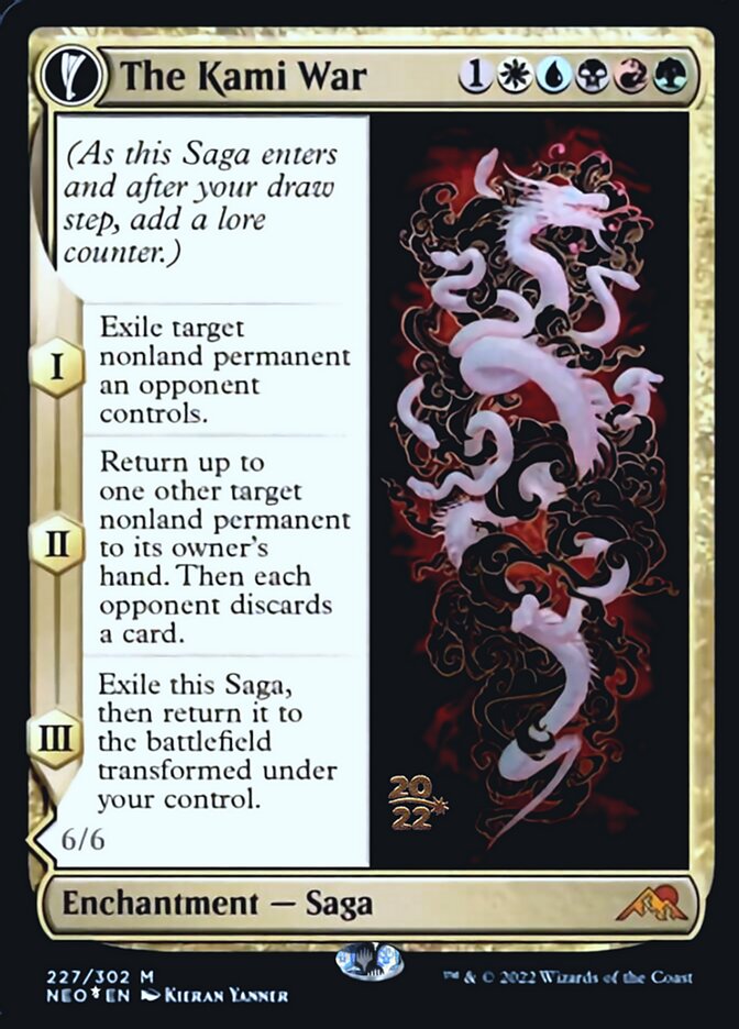The Kami War // O-Kagachi Made Manifest [Kamigawa: Neon Dynasty Prerelease Promos] - Magic: The Gathering - Card Brawlers | Quebec | Canada |