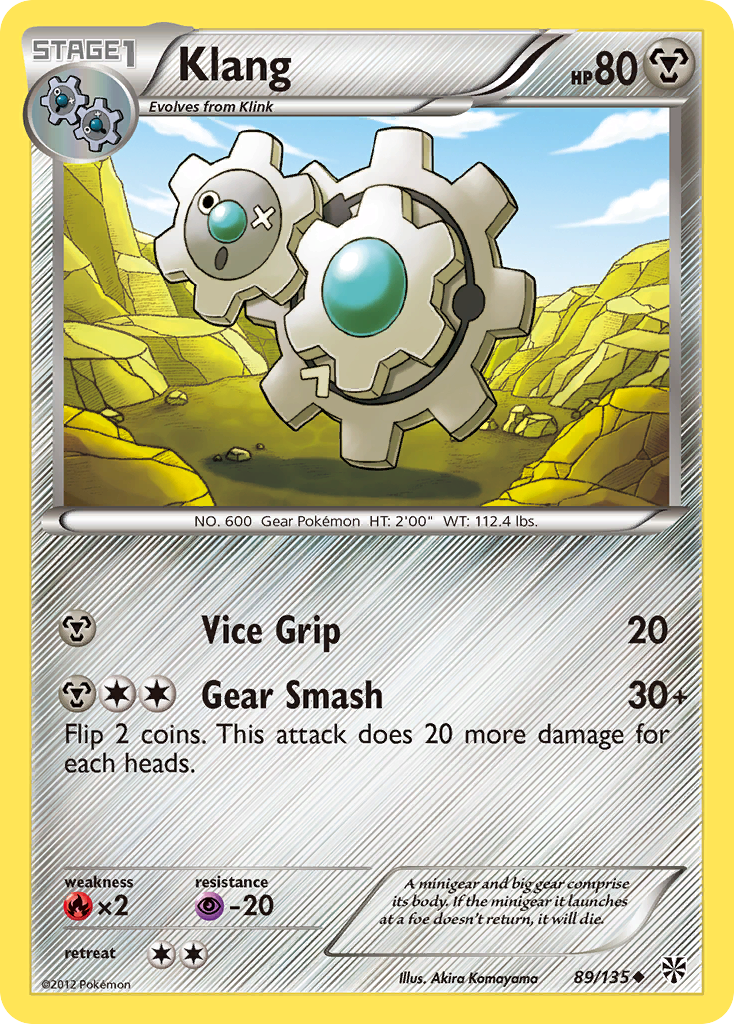 Klang (89/135) [Black & White: Plasma Storm] - Pokémon - Card Brawlers | Quebec | Canada |