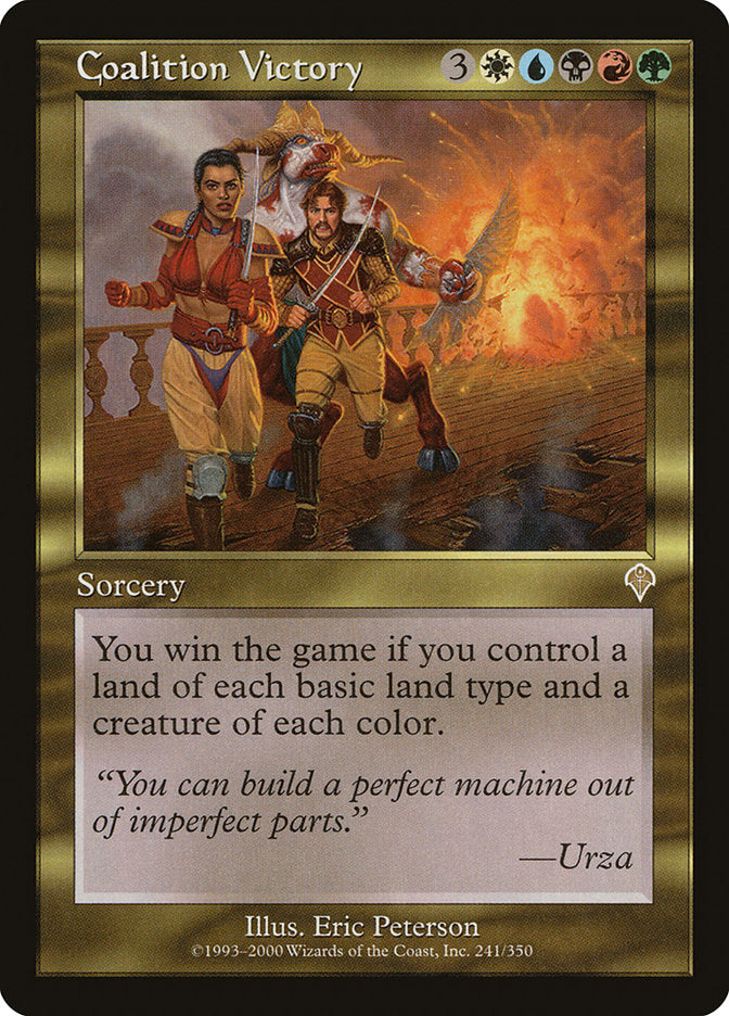 Coalition Victory [Invasion] - Magic: The Gathering - Card Brawlers | Quebec | Canada |