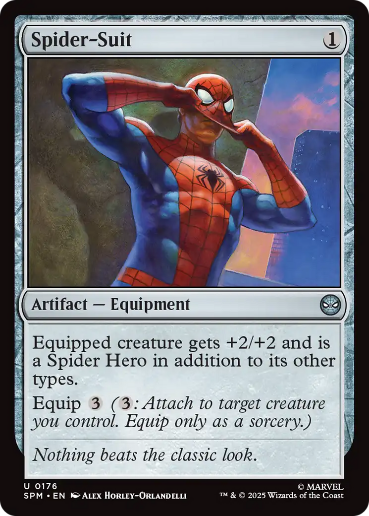 Spider-Suit [Marvel's Spider-Man] - Magic: The Gathering - Card Brawlers | Quebec | Canada |