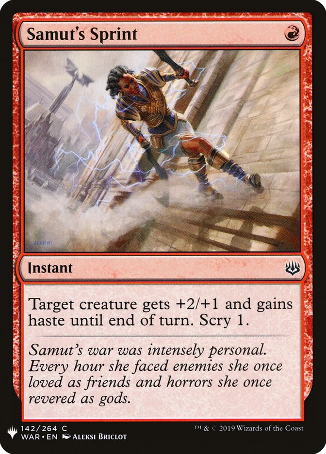 Samut's Sprint [Mystery Booster] - Magic: The Gathering - Card Brawlers | Quebec | Canada |