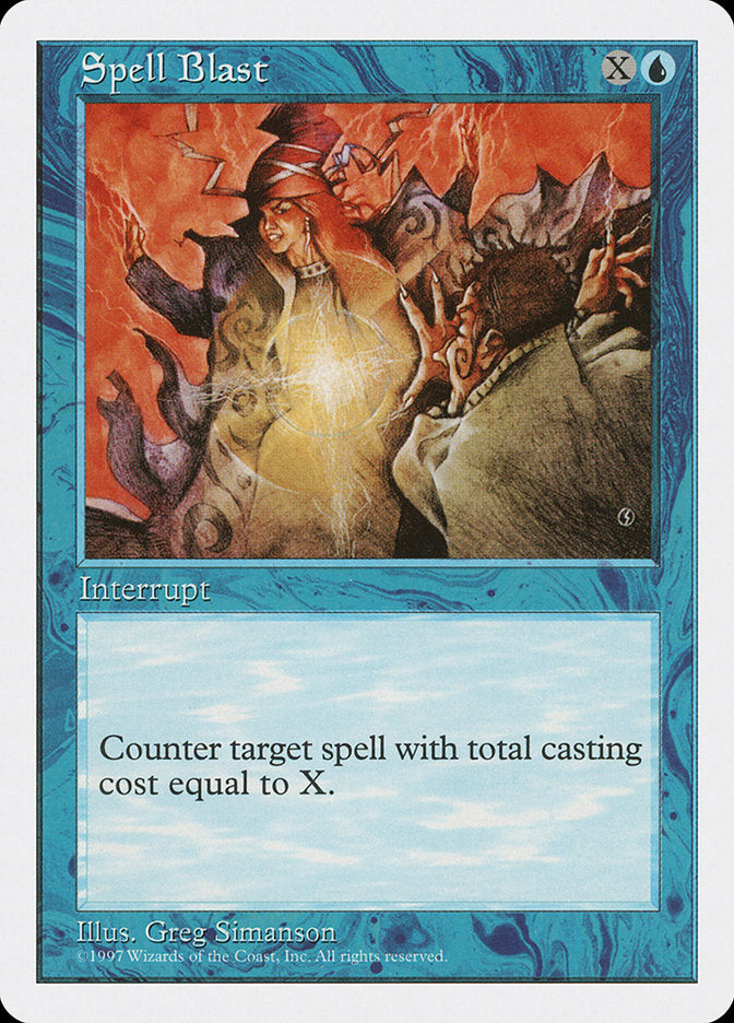Spell Blast [Fifth Edition] - Magic: The Gathering - Card Brawlers | Quebec | Canada |