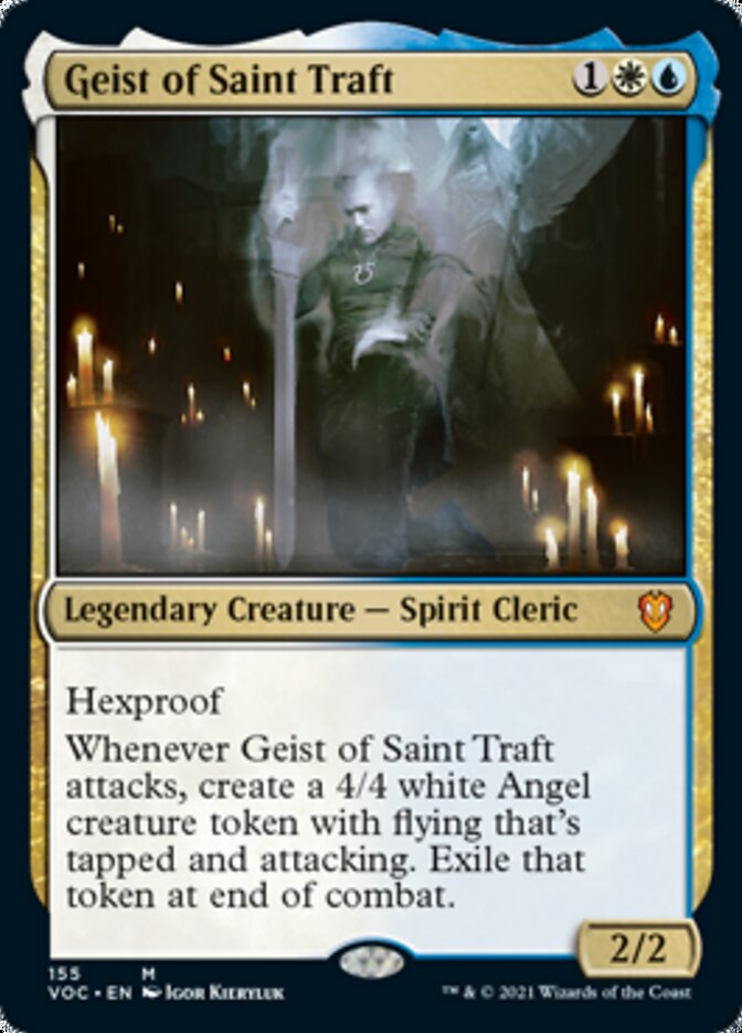 Geist of Saint Traft [Innistrad: Crimson Vow Commander] - Magic: The Gathering - Card Brawlers | Quebec | Canada |