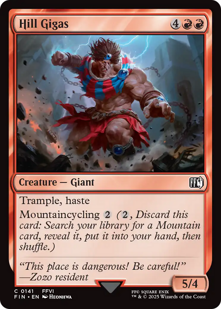 Hill Gigas [FINAL FANTASY] - Magic: The Gathering - Card Brawlers | Quebec | Canada |