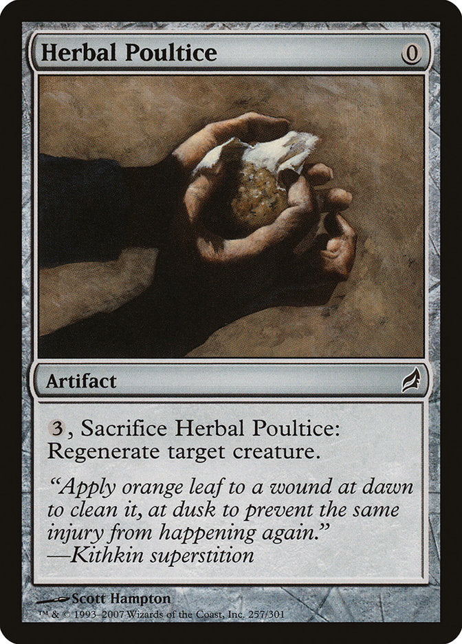 Herbal Poultice [Lorwyn] - Magic: The Gathering - Card Brawlers | Quebec | Canada |