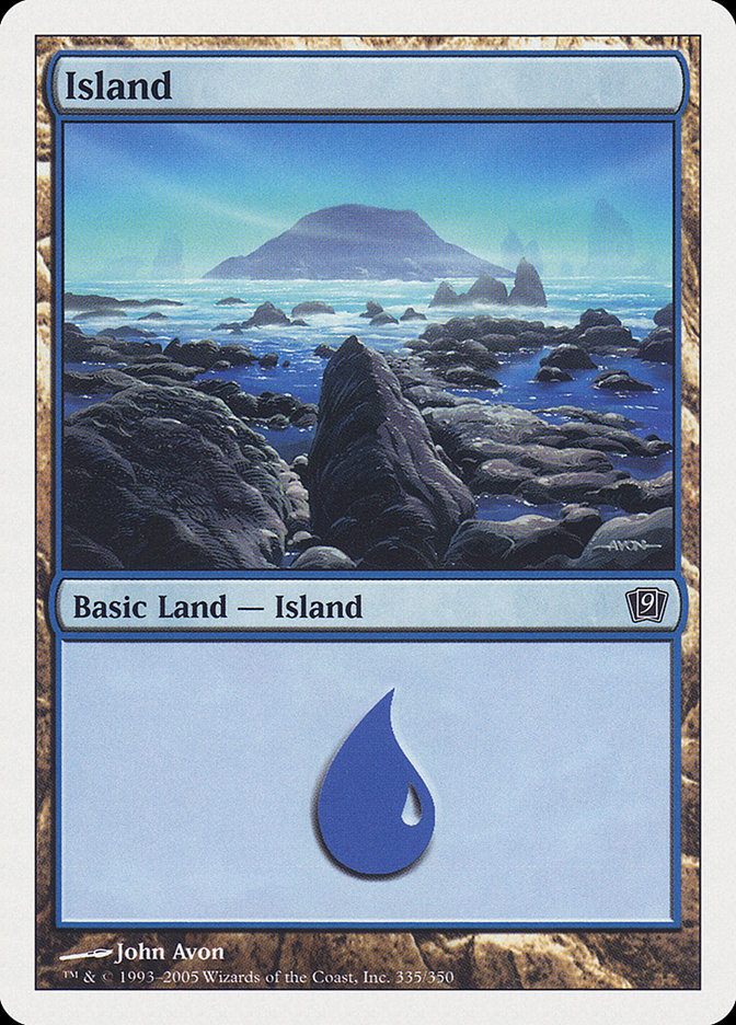Island (335) [Ninth Edition] - Magic: The Gathering - Card Brawlers | Quebec | Canada |