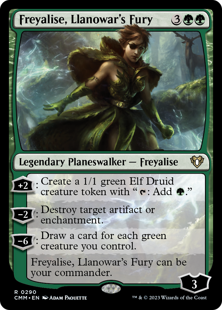 Freyalise, Llanowar's Fury [Commander Masters] - Magic: The Gathering - Card Brawlers | Quebec | Canada |
