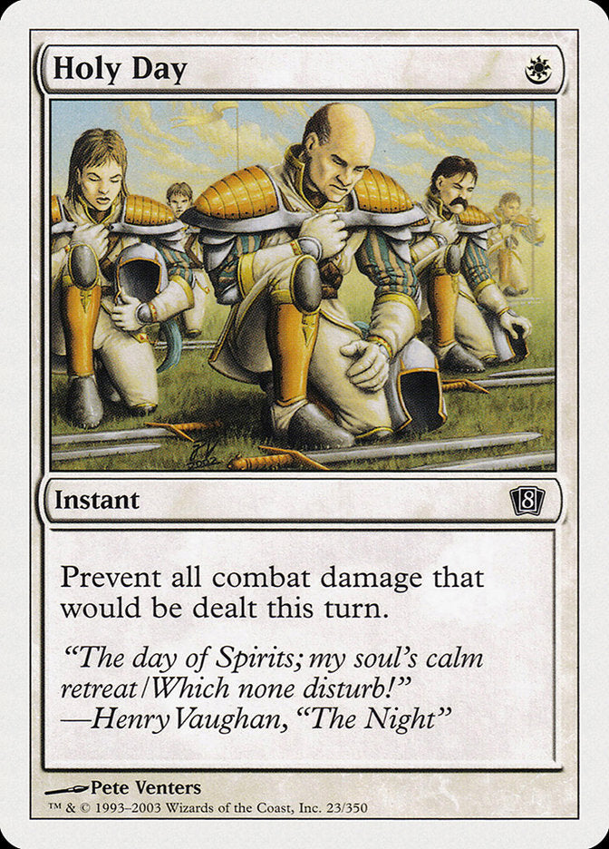 Holy Day [Eighth Edition] - Magic: The Gathering - Card Brawlers | Quebec | Canada |