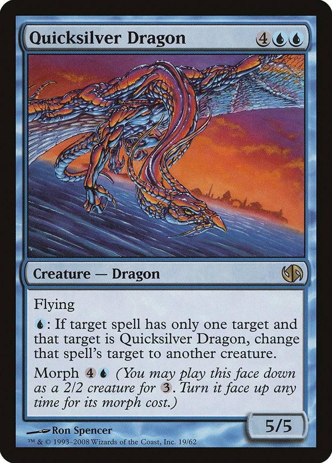 Quicksilver Dragon [Duel Decks: Jace vs. Chandra] - Magic: The Gathering - Card Brawlers | Quebec | Canada |