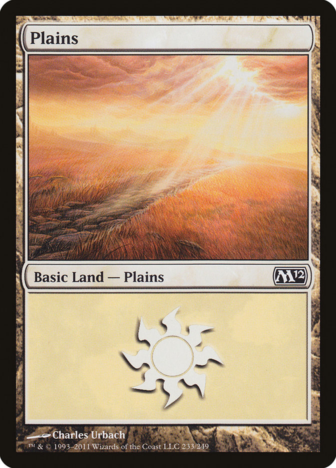 Plains (233) [Magic 2012] - Magic: The Gathering - Card Brawlers | Quebec | Canada |