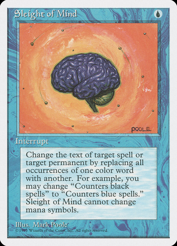 Sleight of Mind [Fourth Edition] - Magic: The Gathering - Card Brawlers | Quebec | Canada |