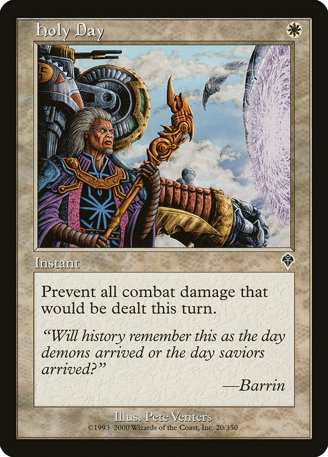Holy Day [Invasion] - Magic: The Gathering - Card Brawlers | Quebec | Canada |