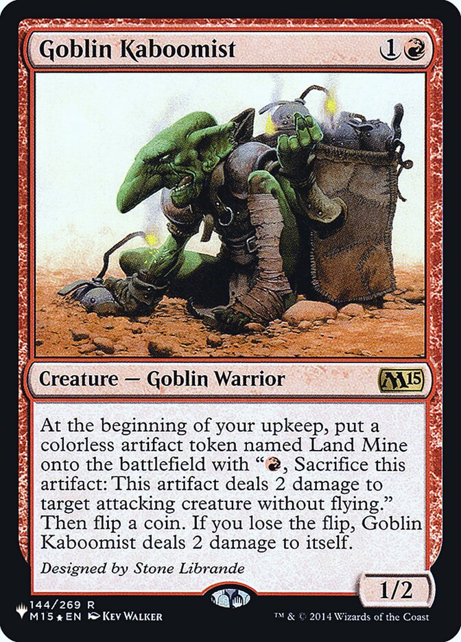 Goblin Kaboomist [Secret Lair: Heads I Win, Tails You Lose] - Magic: The Gathering - Card Brawlers | Quebec | Canada |