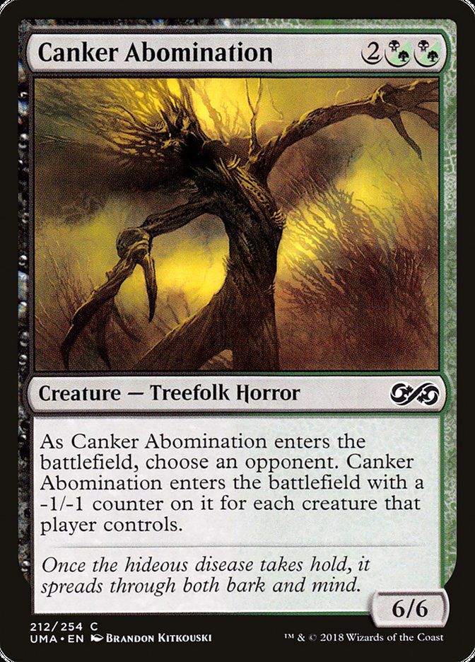 Canker Abomination [Ultimate Masters] - Magic: The Gathering - Card Brawlers | Quebec | Canada |