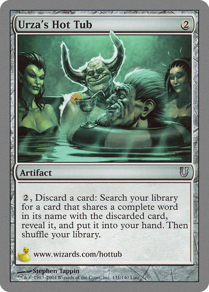Urza's Hot Tub [Unhinged] - Magic: The Gathering - Card Brawlers | Quebec | Canada |