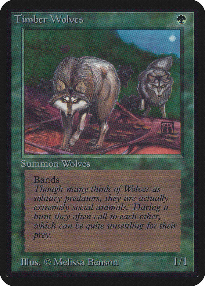 Timber Wolves [Alpha Edition] - Magic: The Gathering - Card Brawlers | Quebec | Canada |