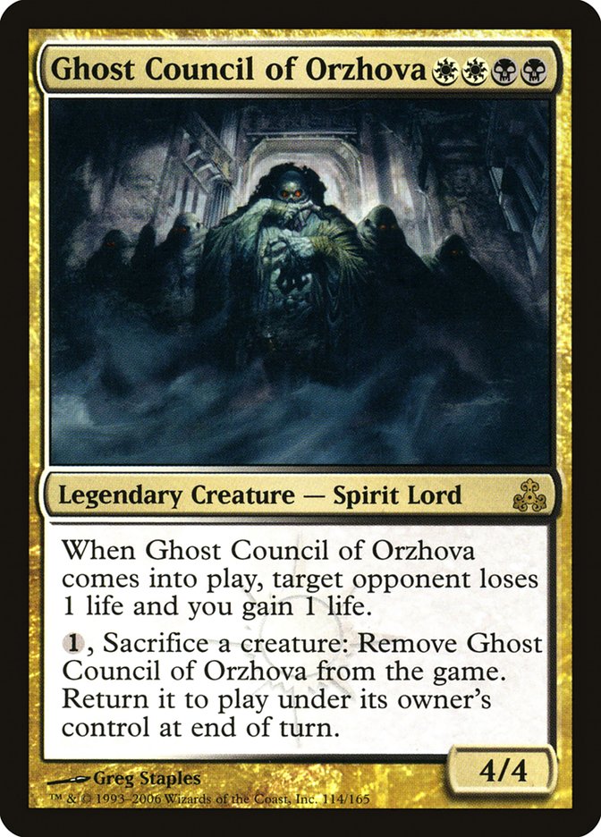 Ghost Council of Orzhova [Guildpact] - Magic: The Gathering - Card Brawlers | Quebec | Canada |