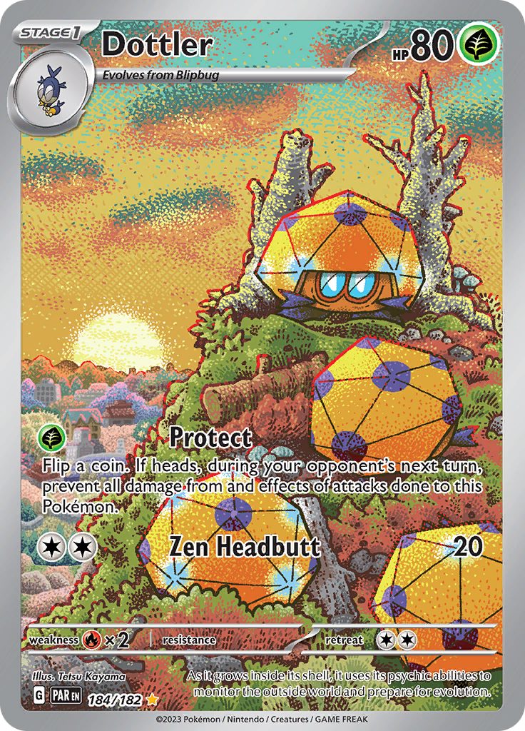 Dottler (184/182) [Scarlet & Violet: Paradox Rift] - Pokémon - Card Brawlers | Quebec | Canada |