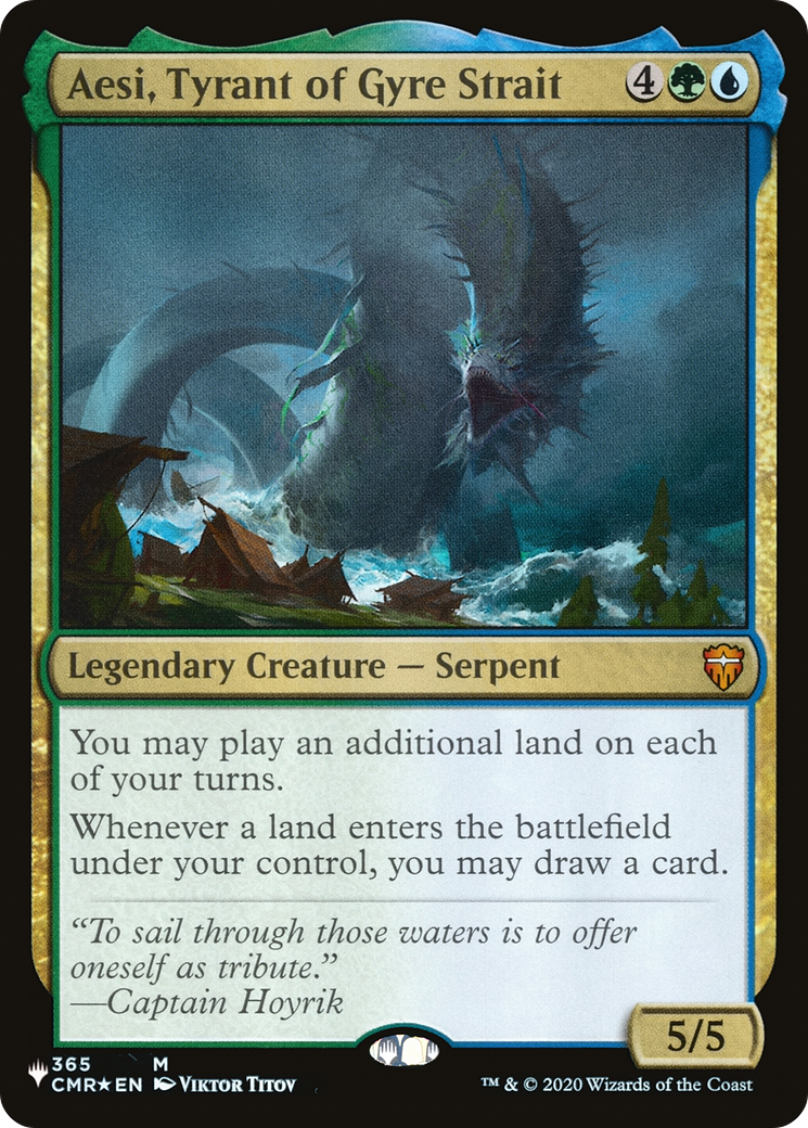 Aesi, Tyrant of Gyre Strait [The List] - Magic: The Gathering - Card Brawlers | Quebec | Canada |