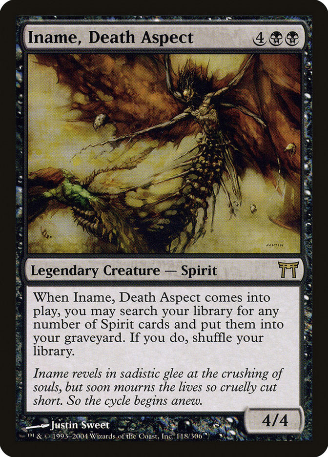 Iname, Death Aspect [Champions of Kamigawa] - Magic: The Gathering - Card Brawlers | Quebec | Canada |