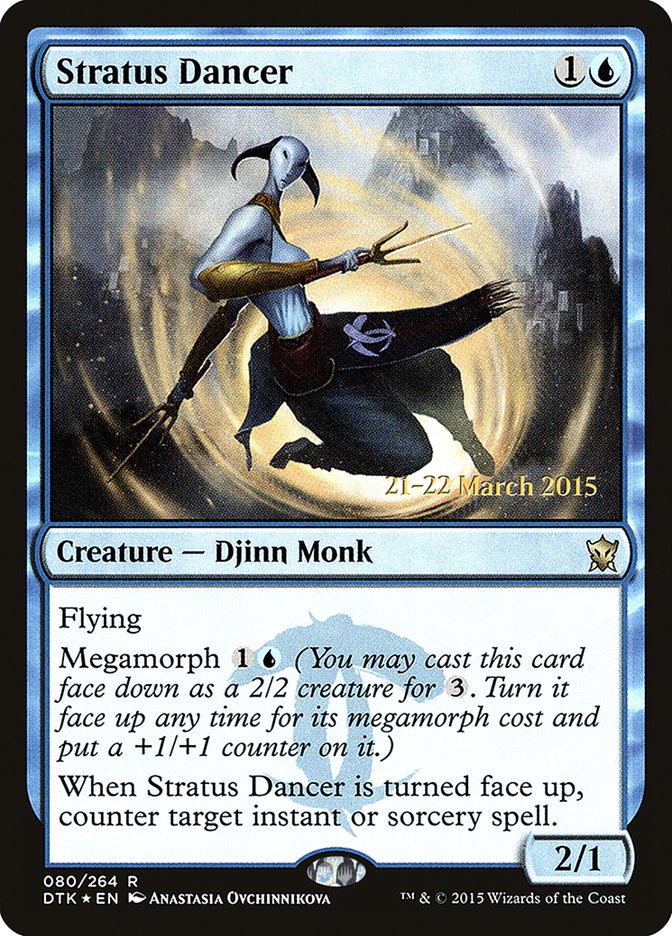 Stratus Dancer [Dragons of Tarkir Prerelease Promos] - Magic: The Gathering - Card Brawlers | Quebec | Canada |
