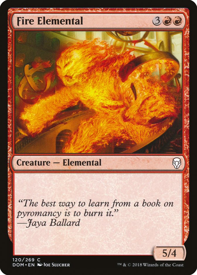 Fire Elemental [Dominaria] - Magic: The Gathering - Card Brawlers | Quebec | Canada |