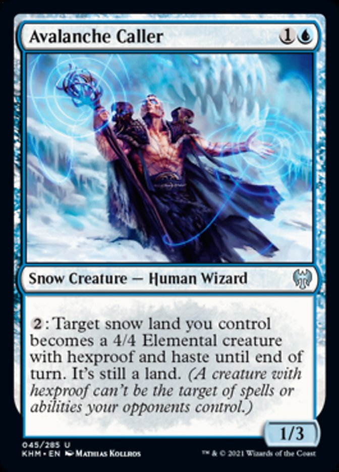 Avalanche Caller [Kaldheim] - Magic: The Gathering - Card Brawlers | Quebec | Canada |