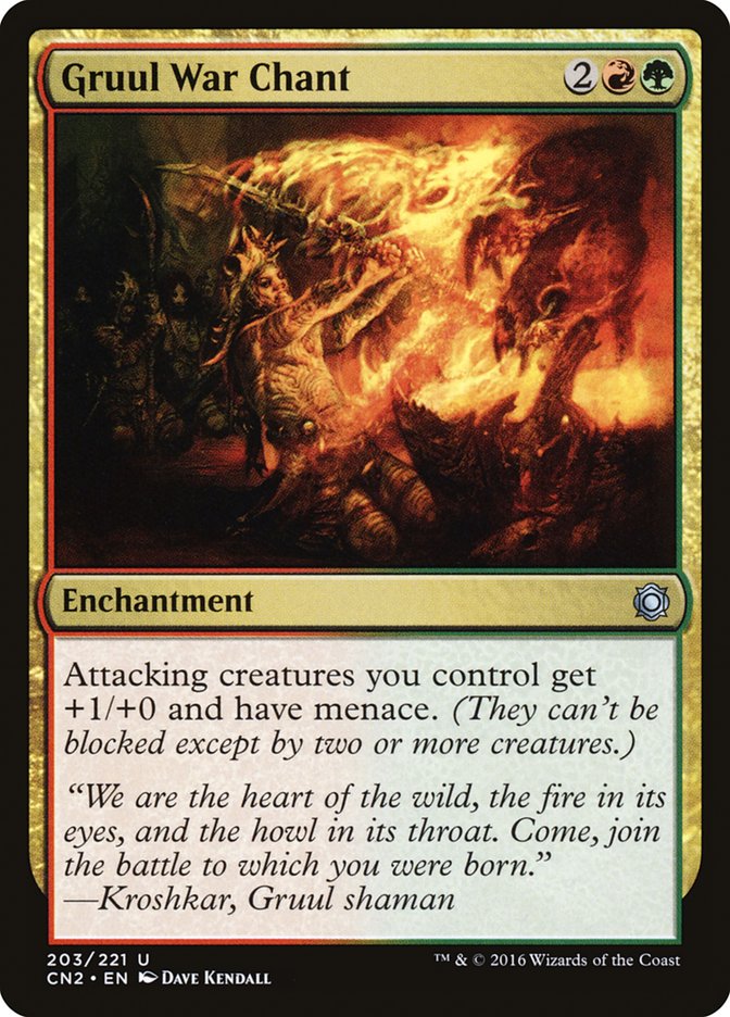 Gruul War Chant [Conspiracy: Take the Crown] - Magic: The Gathering - Card Brawlers | Quebec | Canada |