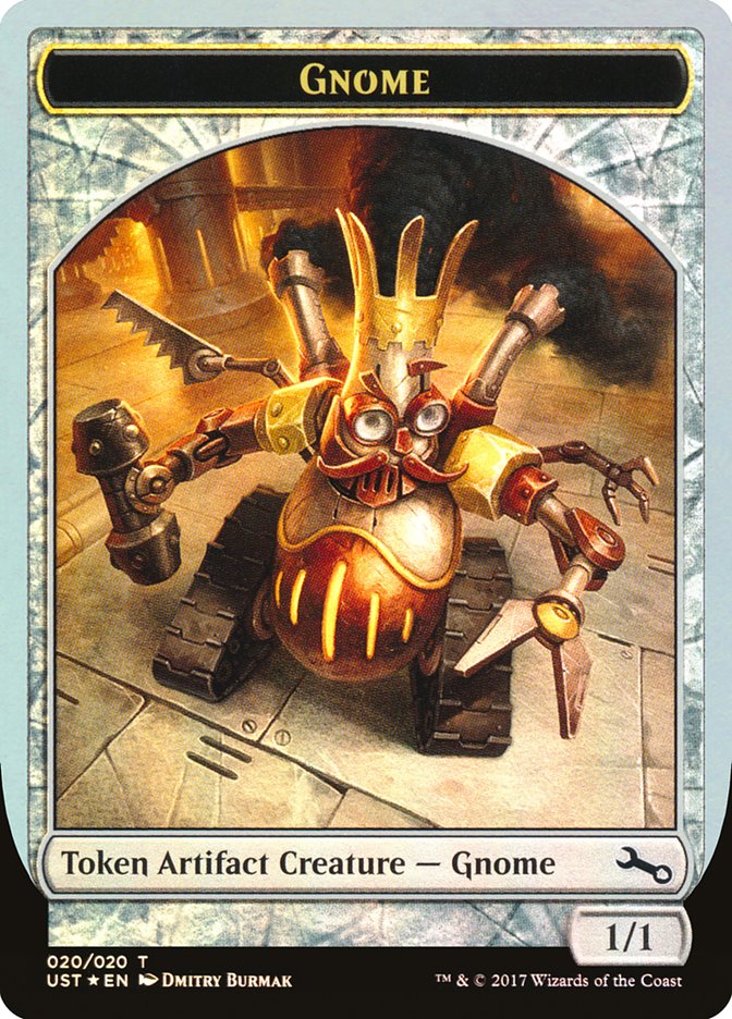 Gnome Token [Unstable Tokens] - Magic: The Gathering - Card Brawlers | Quebec | Canada |