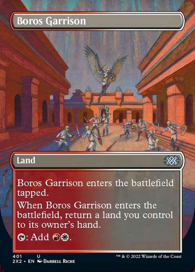Boros Garrison (Borderless Alternate Art) [Double Masters 2022] - Magic: The Gathering - Card Brawlers | Quebec | Canada |