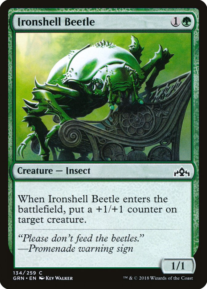 Ironshell Beetle [Guilds of Ravnica] - Magic: The Gathering - Card Brawlers | Quebec | Canada |
