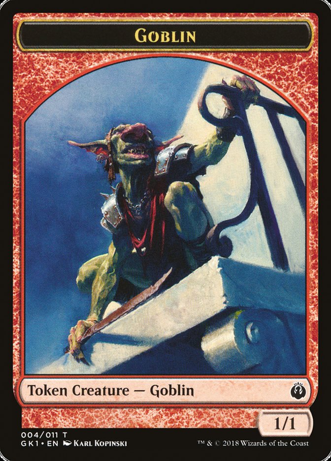 Weird // Goblin Double-Sided Token [Guilds of Ravnica Guild Kit Tokens] - Magic: The Gathering - Card Brawlers | Quebec | Canada |