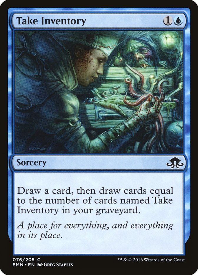 Take Inventory [Eldritch Moon] - Magic: The Gathering - Card Brawlers | Quebec | Canada |